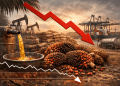 Malaysia palm oil slips as crude oil losses and export slowdown collide